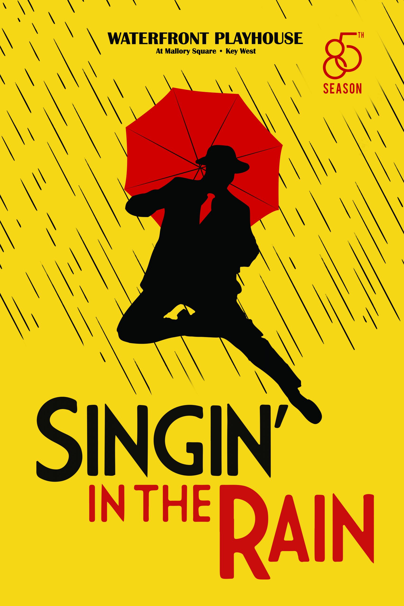 singing in the rain movie poster